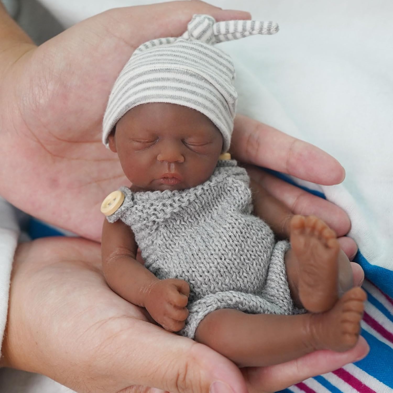 Reborn Baby Dolls 7 Inch Full  - đánh giá và giá Reborn Baby Doll Silicone Realistic