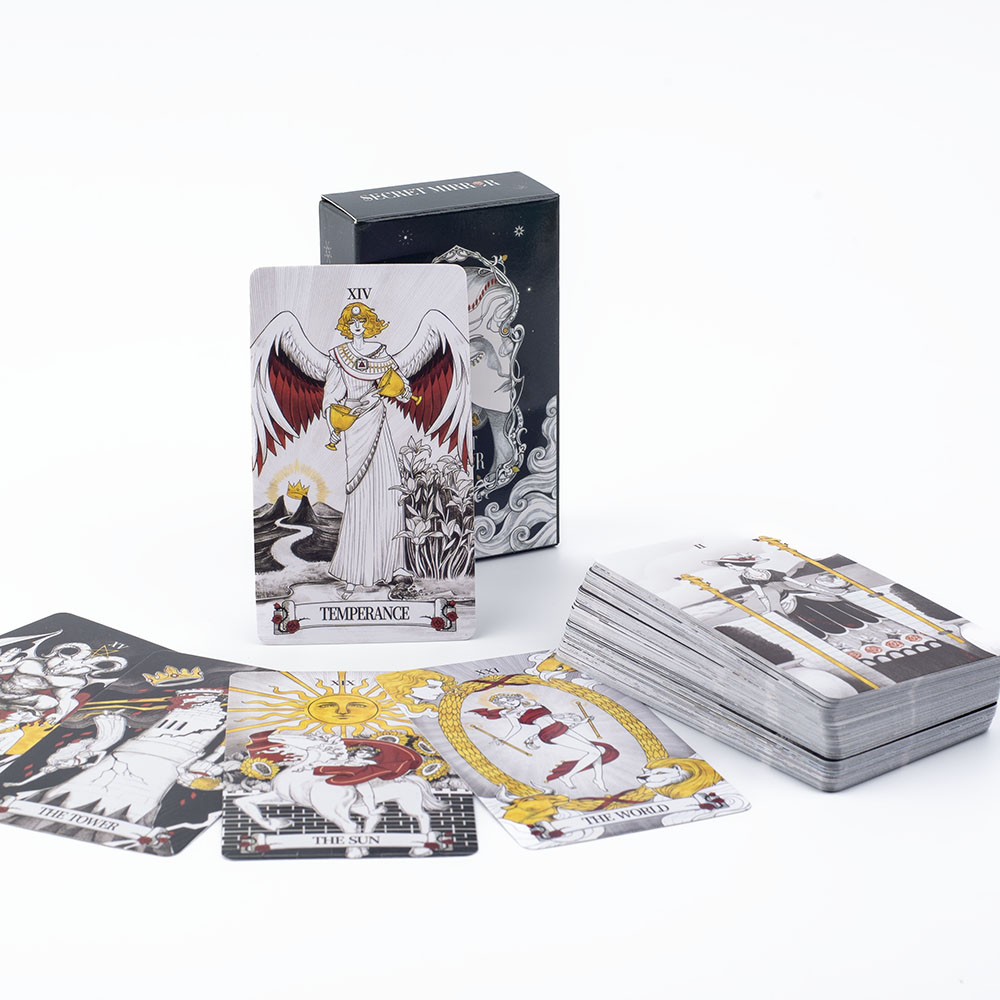 Secret Mirror Tarot Cards 10.3 - đánh giá và giá Tarot Cards Deck With Guidebook